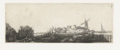 Die Holzbrücke von Pieter de With (attributed to)