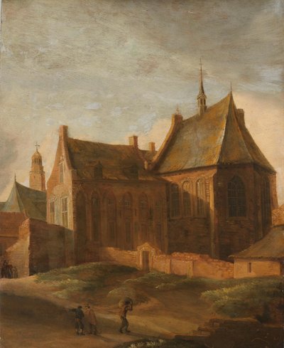 Kloster der Heiligen Agnes in Utrecht von Pieter des Ruelles