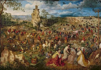 Christus trägt das Kreuz von Pieter Bruegel the Elder