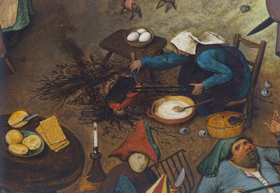 Kampf zwischen Karneval und Fasten von Pieter Bruegel the Elder