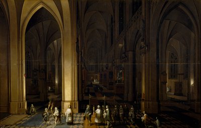 Innenraum einer Kirche von Pieter the Elder Neefs