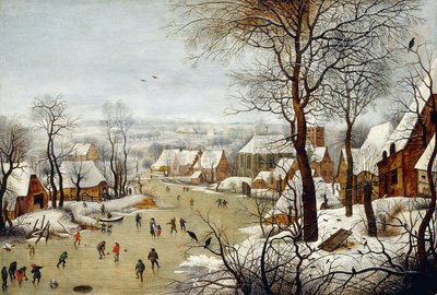 Die Vogelfalle von Pieter Brueghel the Younger