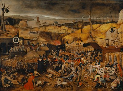 Der Triumph des Todes, um 1608 von Pieter Brueghel the Younger