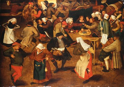 Der Hochzeitstanz von Pieter Brueghel the Younger