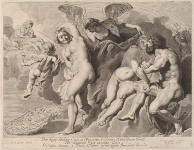 Ixion von Juno getäuscht von Pieter van Sompel