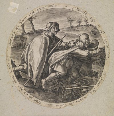 Die Blindenführer von Pieter van der Heyden