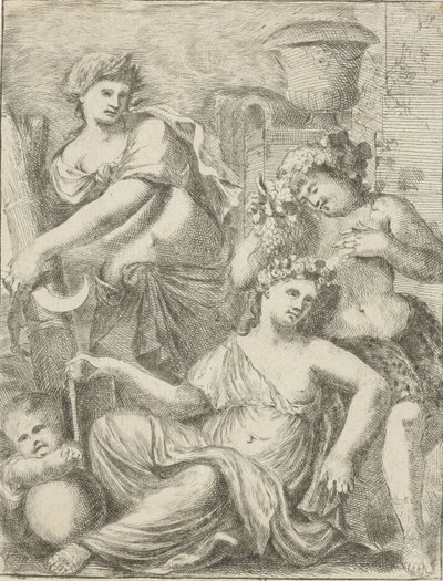 Ceres, Bacchus und Venus von Pieter van der Plas (II)