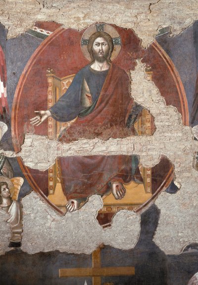 Das Jüngste Gericht: Christus triumphierend (Detail) von Pietro Cavallini