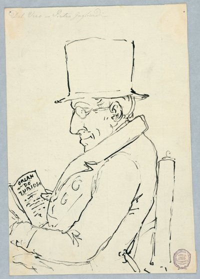 Porträt eines Mannes von Pietro Gagliardi