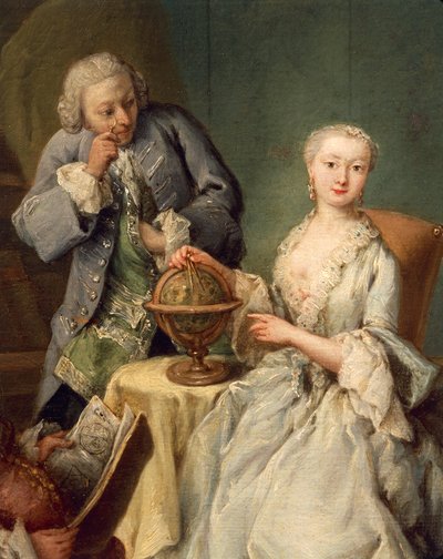 Geografiestunde von Pietro Longhi
