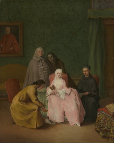 Der Besuch, 1746 von Pietro Longhi