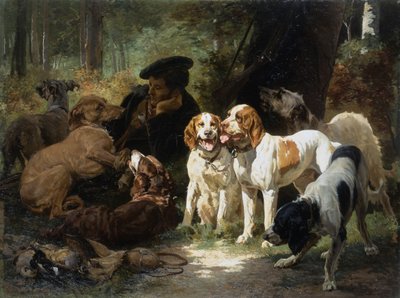 Nach der Jagd von Pietro Morgari