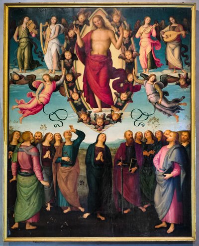 Himmelfahrt Christi von Pietro Perugino