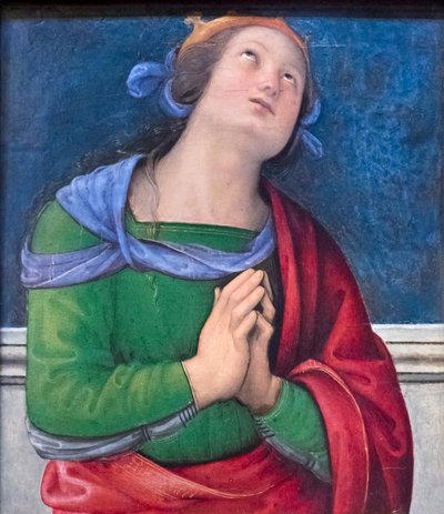 Heilige Flavia von Pietro Perugino