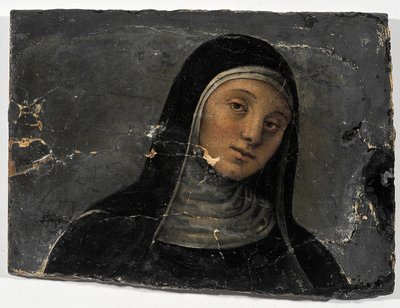Die heilige Scholastika von Pietro Perugino