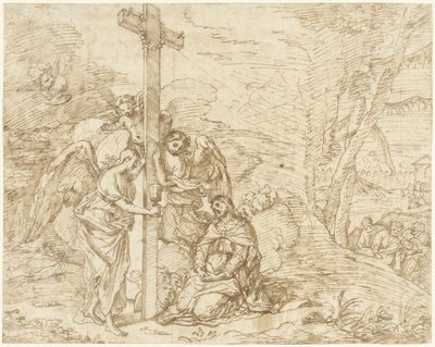 Christus im Garten Gethsemane von Pietro Testa (possibly)