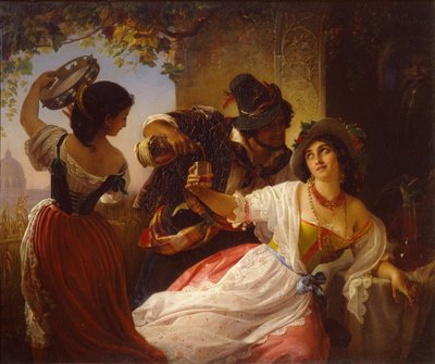 Oktoberfeier in Rom von Pimen Nikitich Orlov