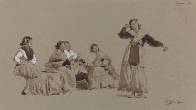 Spanische Tänzer von Pio Joris