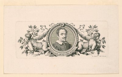 Porträt von Baldassarre Galanino von Pio Panfili