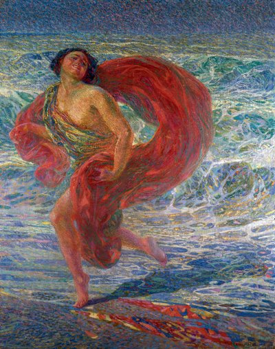 Isadora Duncan. Gioia tirrena, 1914 von Plinio Nomellini