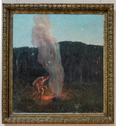 Die Rauchsäule von Plinio Nomellini