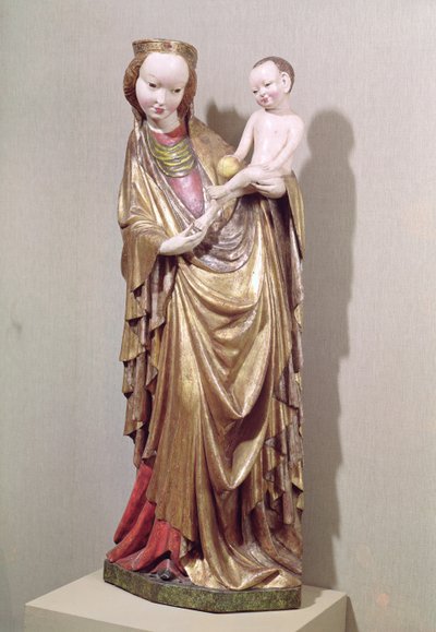 Jungfrau und Kind, ca. 1400 von Polish School