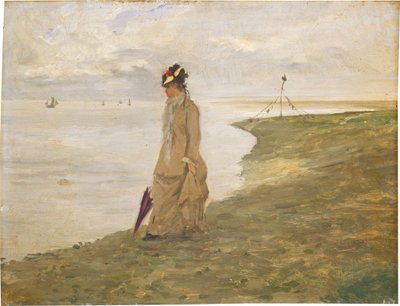 Frau am Meer von Possibly French 19th Century
