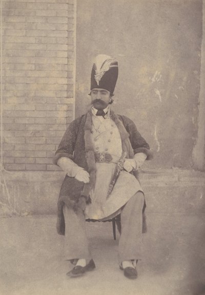 Naser al-Din Shah von Possibly by Luigi Pesce.