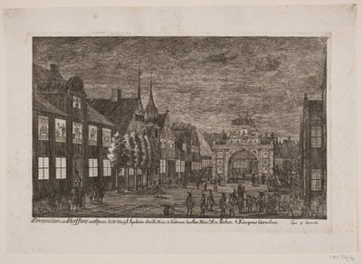 Die Beleuchtung in Horsens von Poul Isac Grønvold