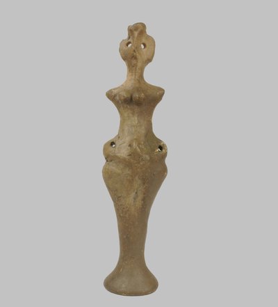 Weibliche Figurine, 3950-3500 v. Chr. von Prehistoric Russian Culture