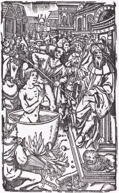 Das Martyrium eines Heiligen von Probably French 16th Century
