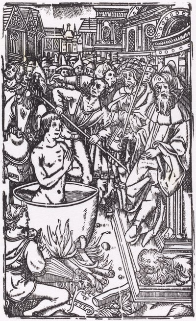 Das Martyrium eines Heiligen von Probably French 16th Century