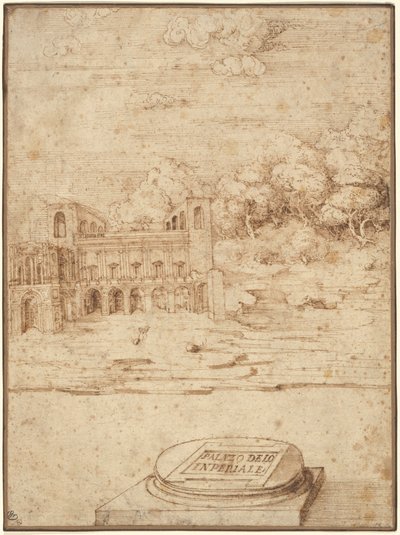 Die Villa Imperiale von Probably Titian Venetian 16th Century