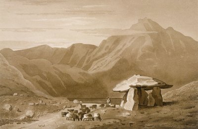 Cromlech bei Gwernvale von Pryce Carter Edwards