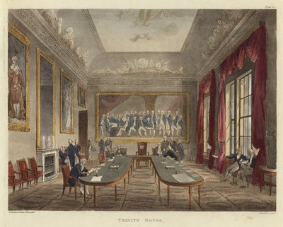 Trinity House von Pugin and Rowlandson