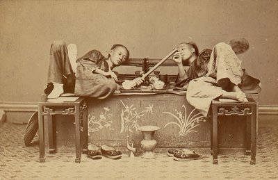 Opiumraucher von Pun Lun