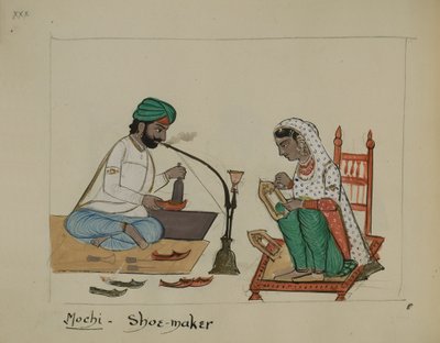 Ein Schuhmacher von Punjabi School