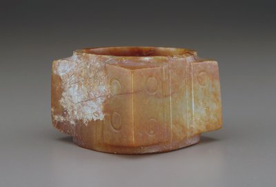 Cong (Jade (Nephrit)) von Qing Dynasty Chinese School