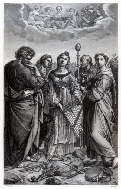 Heilige Cäcilia, 1514 von Quesnel