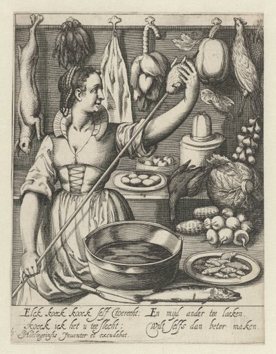 Die Küchenmagd von Quirin Boel (possibly)