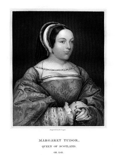 Margaret Tudor, Königin von Schottland, 1825 von R. Cooper