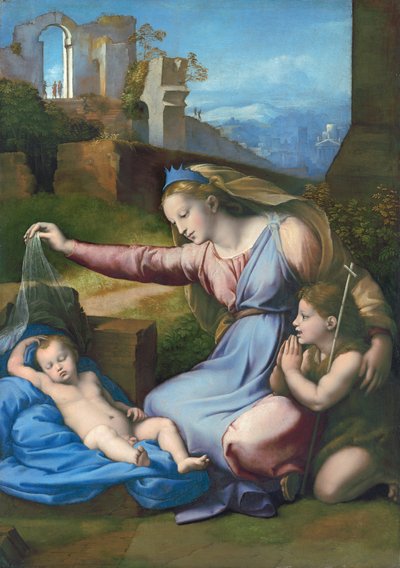 Madonna mit dem blauen Diadem von Raffaello Sanzio