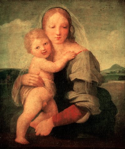 Die Mackintosh Madonna, um 1510-1512 von Raffaello Sanzio Raphael
