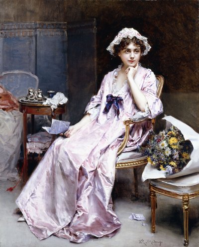 Die widerwillige Geliebte von Raimundo de Madrazo y Garreta