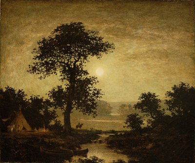 Mondlicht, ca. 1885-89 von Ralph Albert Blakelock
