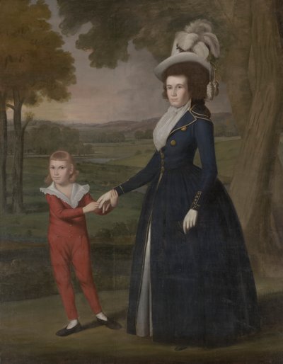 Laura Wolcott Moseley und Charles Moseley (1761) von Ralph Earl