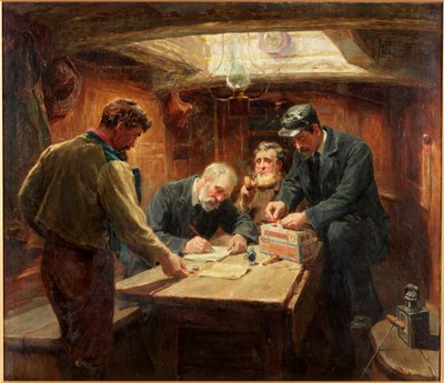 Zoll bezahlt, 1896 von Ralph Hedley