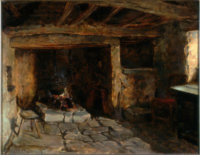 Die alte Küche von Ralph Hedley
