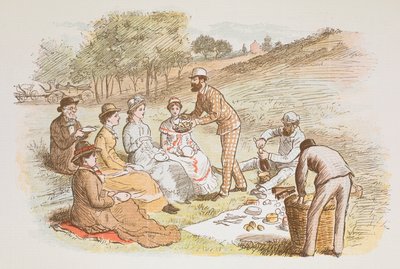 Ein Picknick. von Randolph Caldecott
