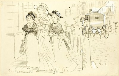 Die drei Kunden von Randolph Caldecott